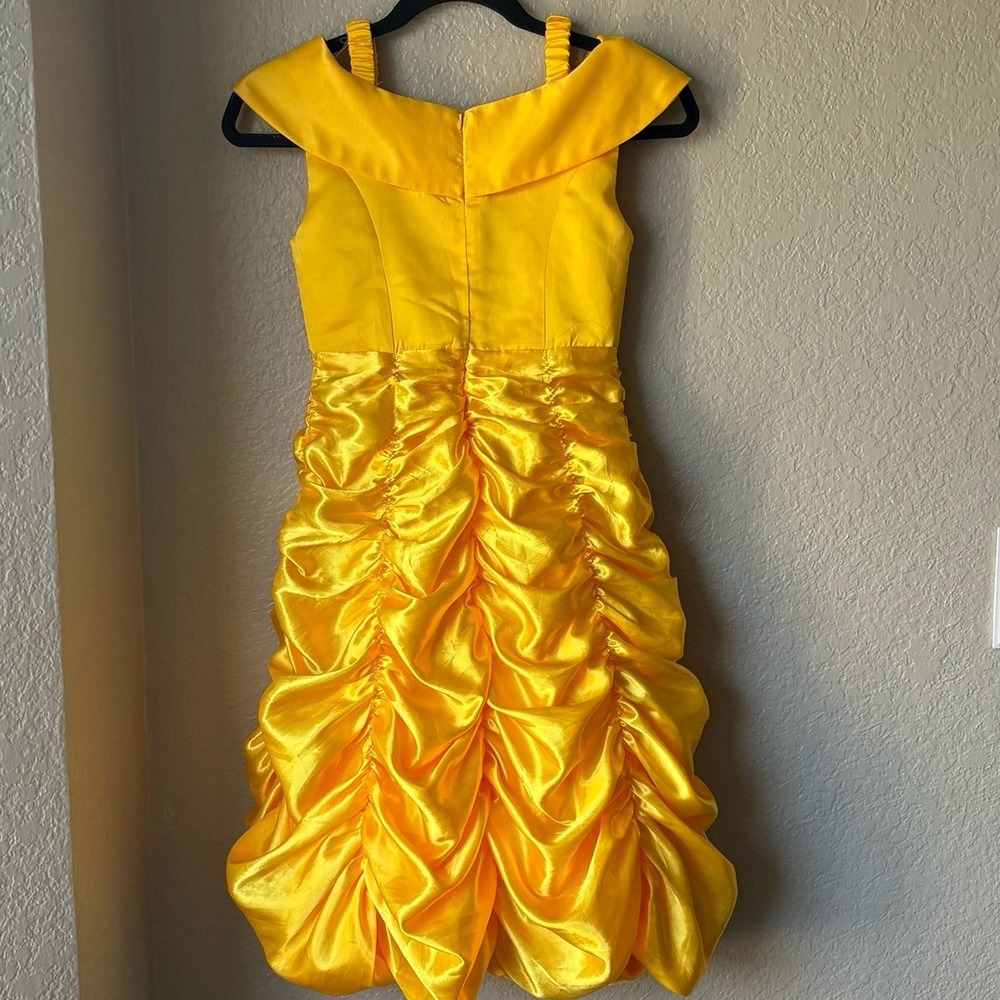 JERRIS APPAREL Belle Costume Halloween Dress, Kids Size 7-8 years old - Picture 10 of 11